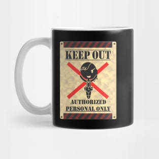 A Quiet Warning Mug